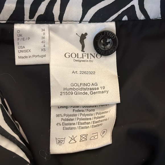Golf Skort Golfino size USA 4 - Picture 4 of 4